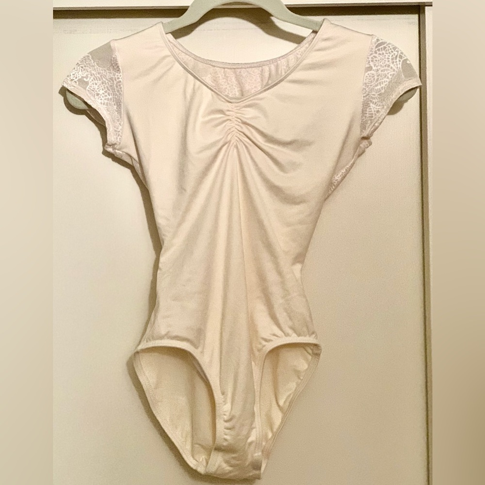 Motionwear Leotard in Ivory